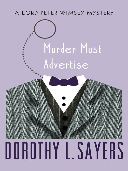 Title details for Murder Must Advertise by Dorothy L. Sayers - Available